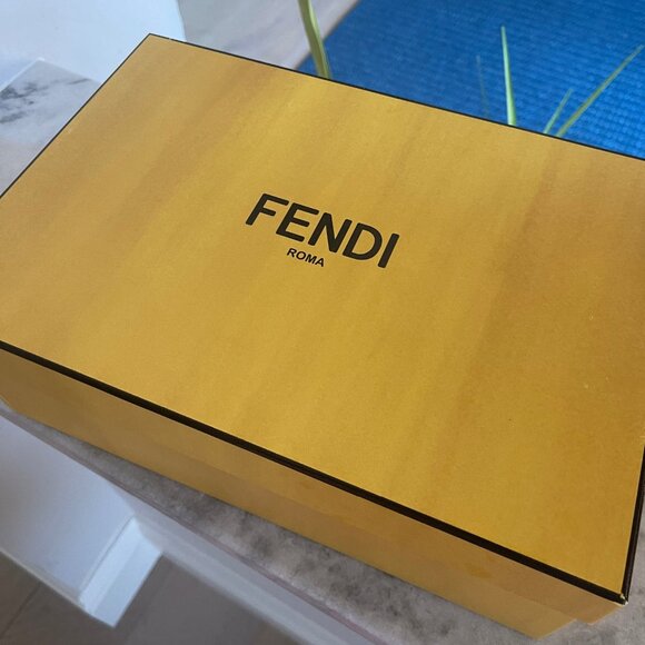New In Box Fendi Colibri Slingback in Nude/Pink - Picture 11 of 14